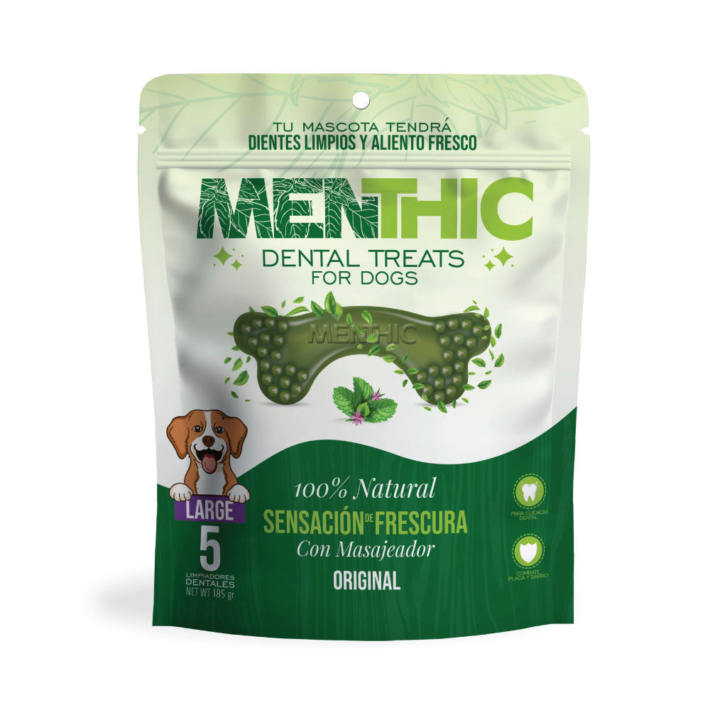 Snack Menthic Hueso Large 185g