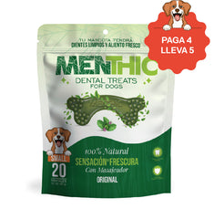 ¡Pague 4 lleve 5! - Menthic Hueso 185 gr - Talla Small