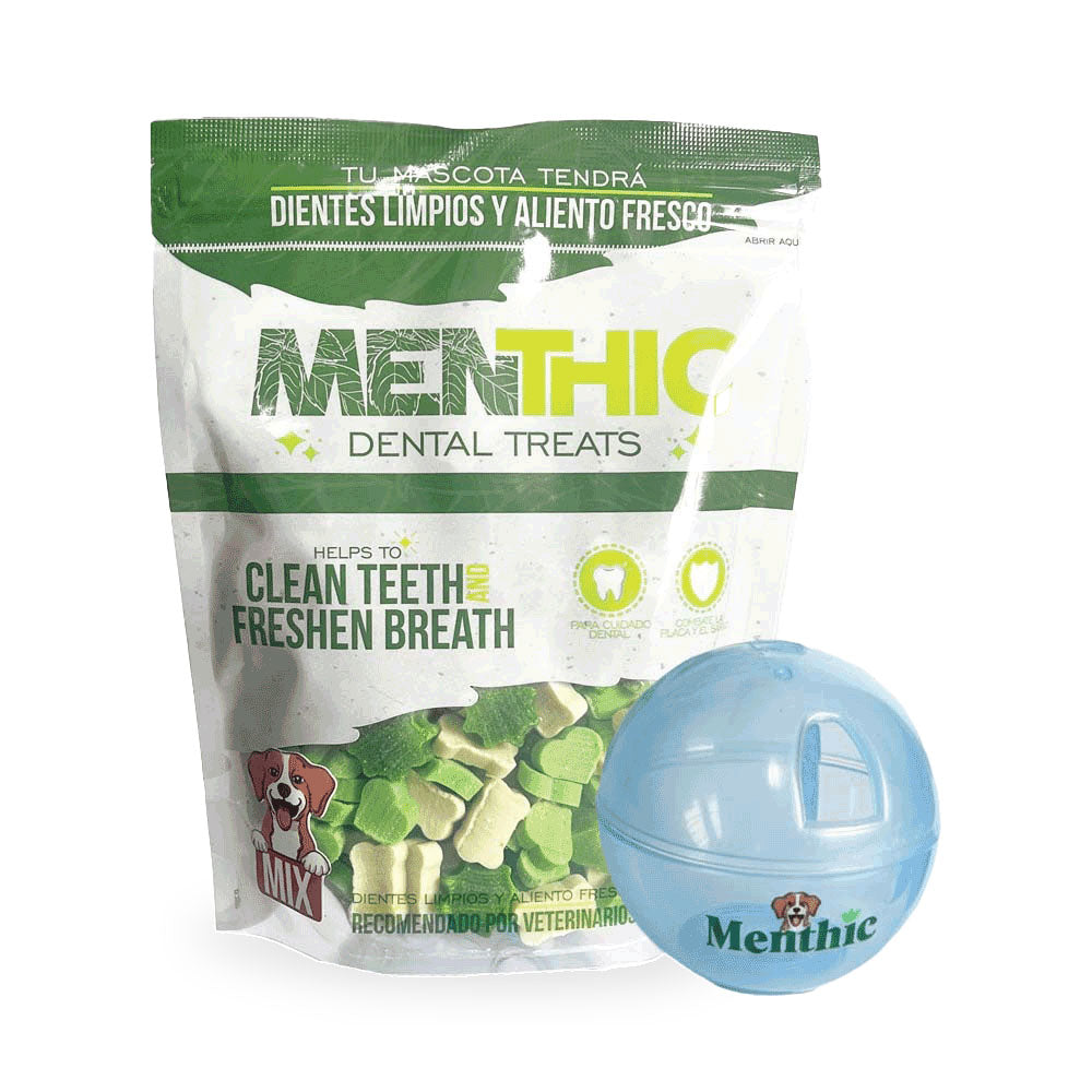 Menthic Mix 300 gr + Pelota Entrenamiento