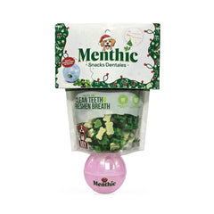 Mix Snacks Menthic + Pelota Rosa – Edición Navidad 300 gr
