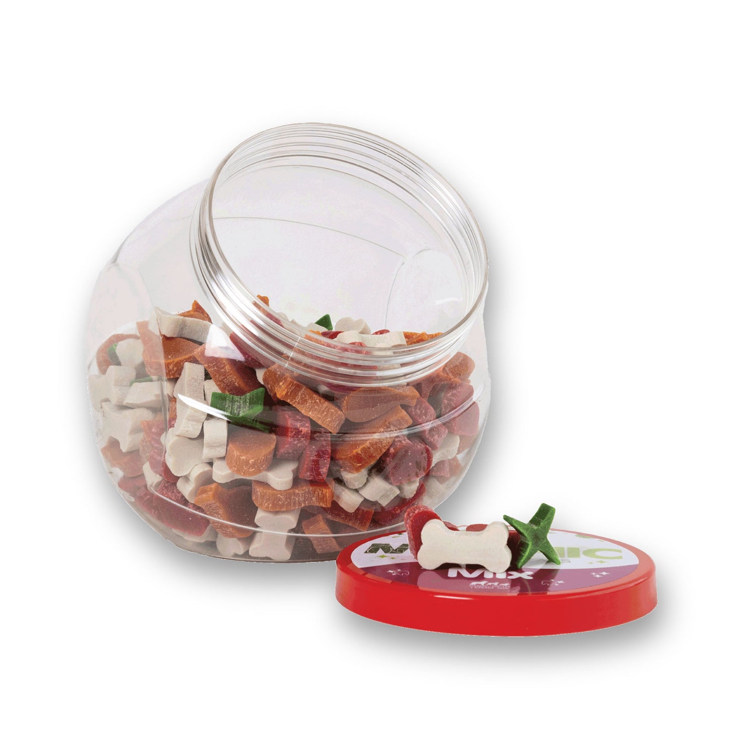 Mix Figuras Dentales para Perros Menthic Bombonera 1000 g – Snack Natural