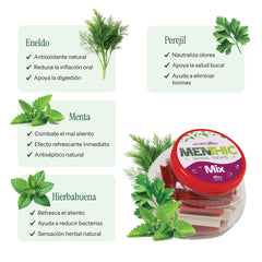 Snack Menthic Stick Bombonera 1000 g