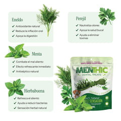 Snack Menthic Cepillos Medium 185g