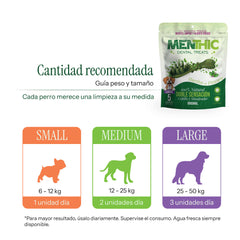 Snack Menthic Cepillos Large 185 g