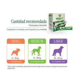 Menthic Caja Dispensadora Sachet - 30 und - Talla Medium