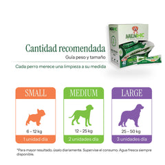 Menthic Caja Dispensadora Sachet - 40 und - Talla Small