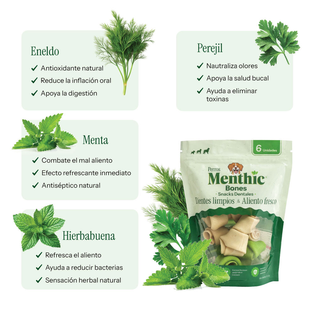 Menthic Bones - 120 g