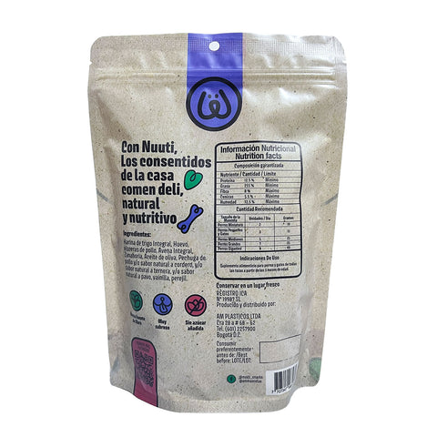 Nuuti Galletas Horneadas gato, 150 g x 2 unidades