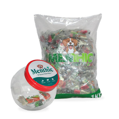 Menthic Mix Bolsa Repuesto 1000 gr + Bombonera