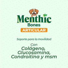 Menthic Bones Articular x 12 Unidades - 240 gr